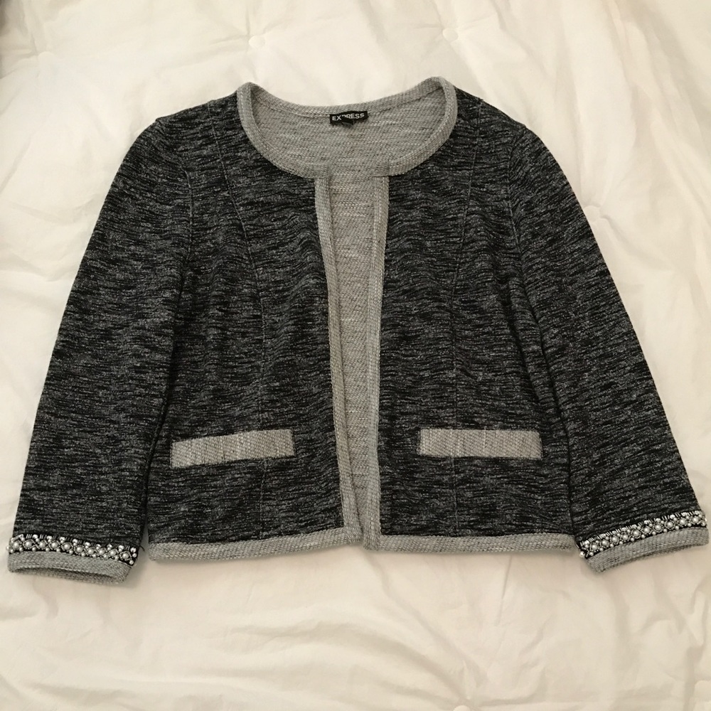 Knit Business Casual Blazer